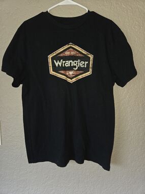 Two Wrangler Short-Sleeve Logo Tees